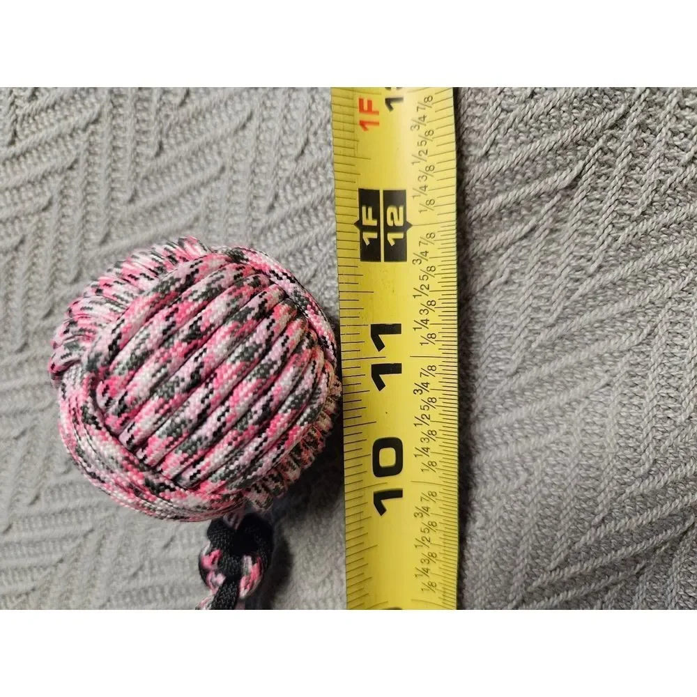 Paracord Monkey Fist Keychain Golf‎ Camo